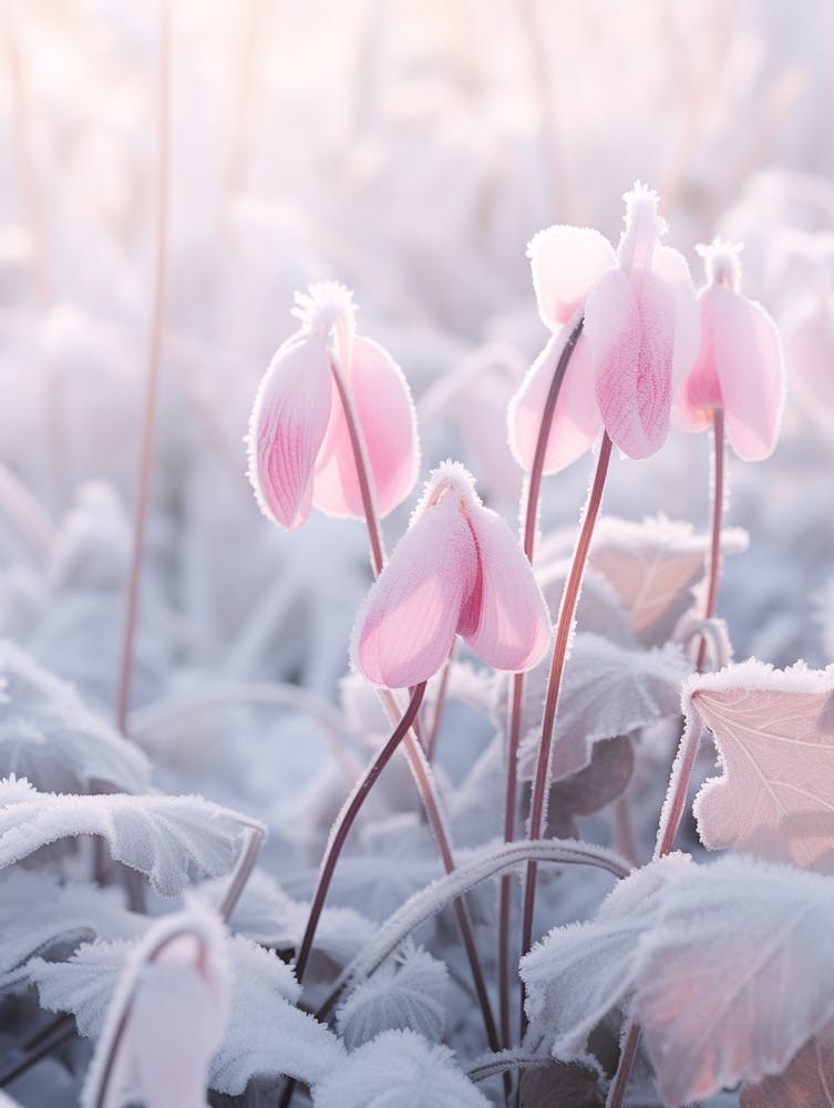 Frosty Botanical Cyclamen 3