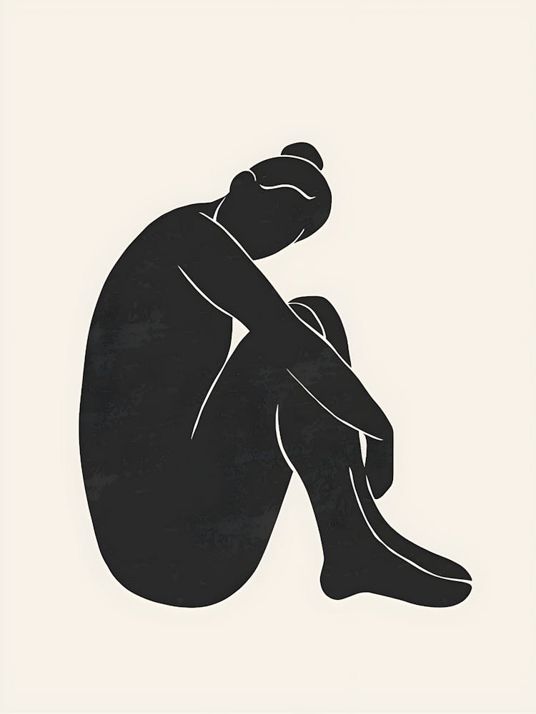 Woman Sitting Down