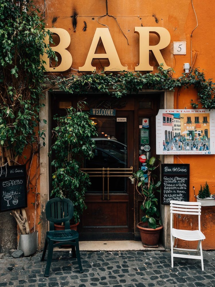 Bar, Trastevere