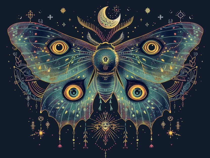 Moth illustration 1765