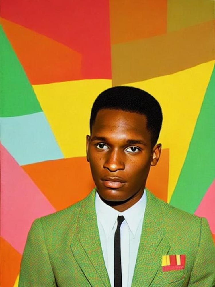Leon Bridges 2 Colourful Pop Art