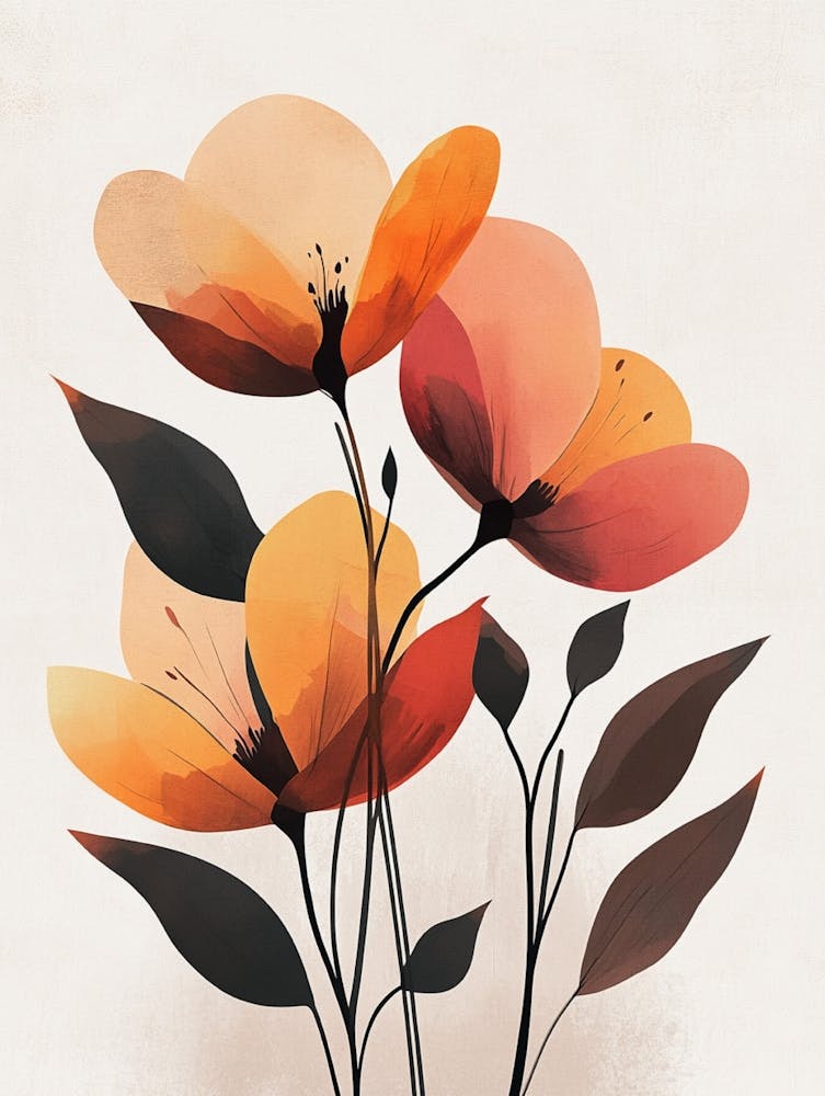 Orange Flowers