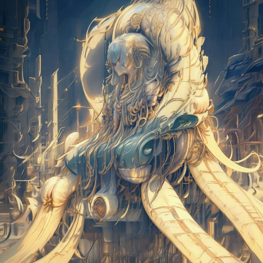 The Midst Of A Neonlit