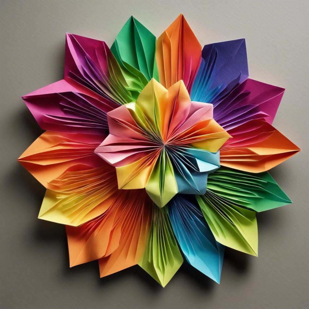 Origami Flower Flowers of stunning colors