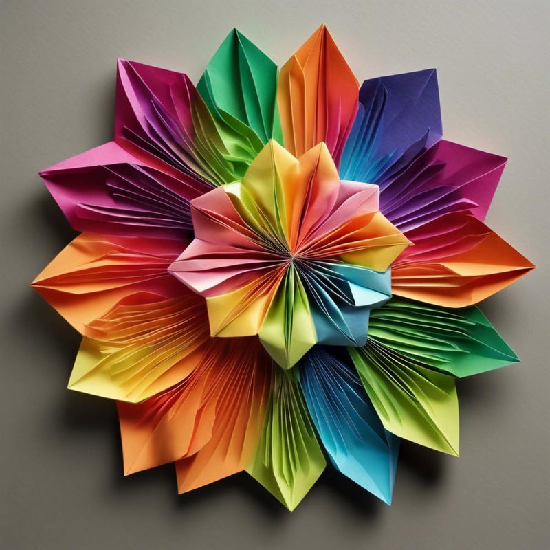 Origami Flower Flowers of stunning colors