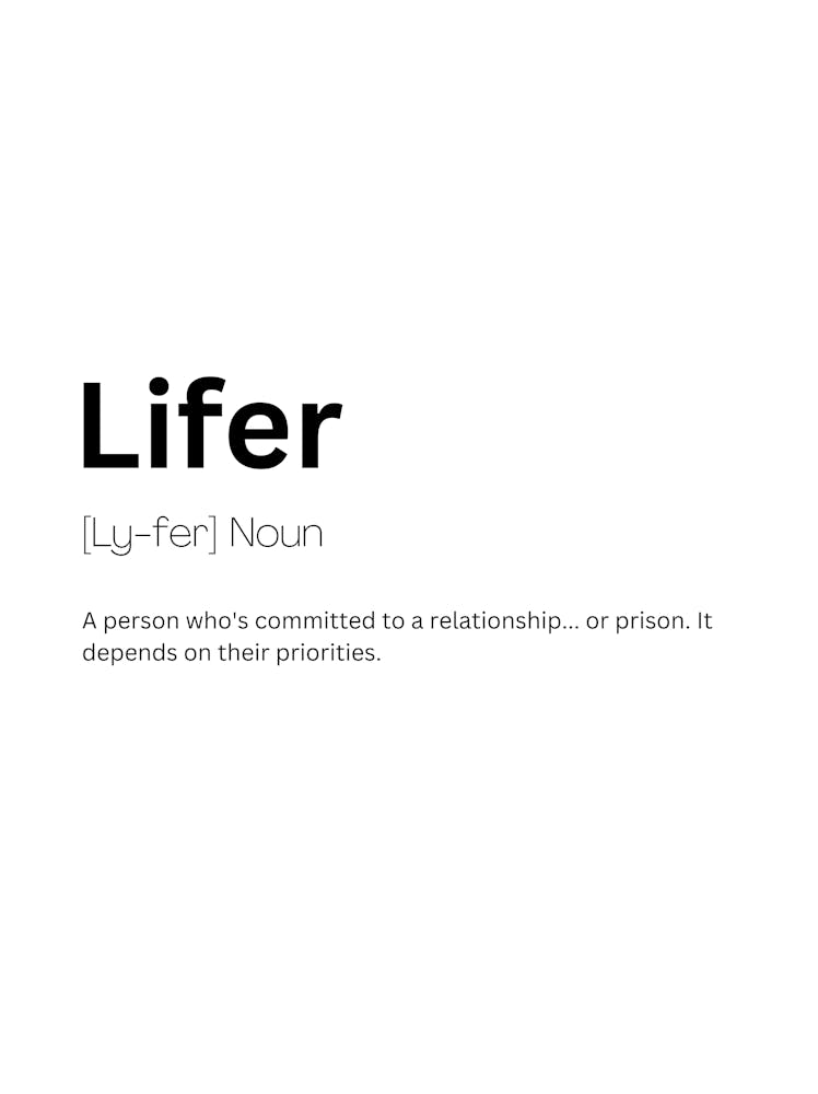 Lifer Definition Meaning