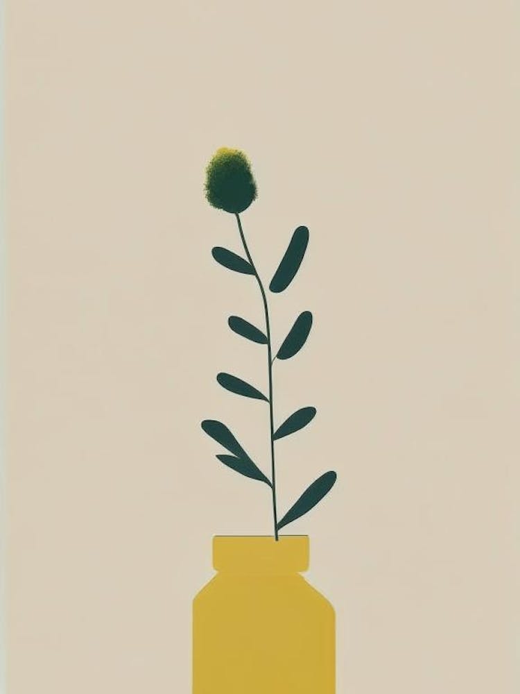 Mustard Herb Simplicity