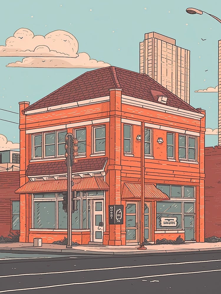 Dallas United States Travel Illustration 1