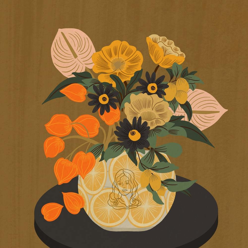 Flowers For Virgo Square