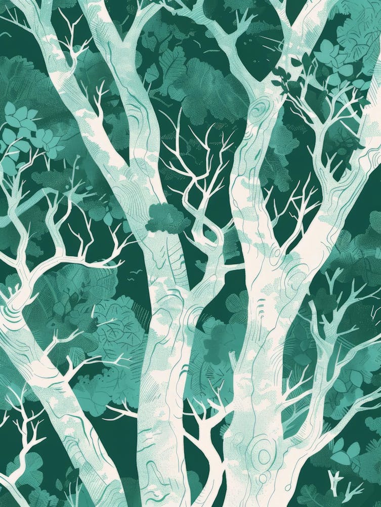 Birch Trees 4