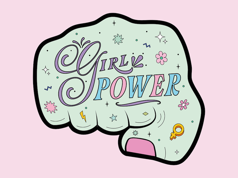 Girl Power Feminist Quote