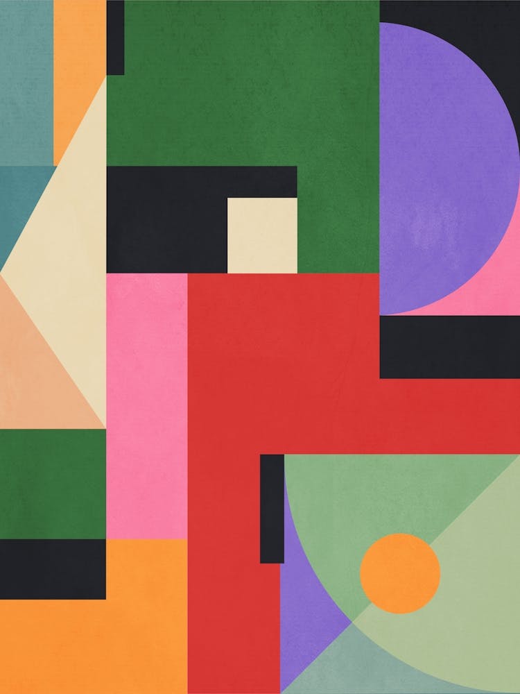 Colorful Geometric Abstract Art 7
