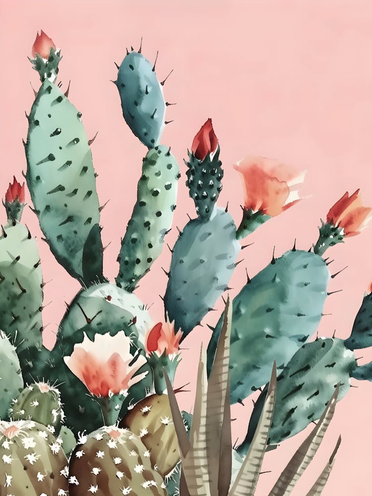 Cactus Canvas Print