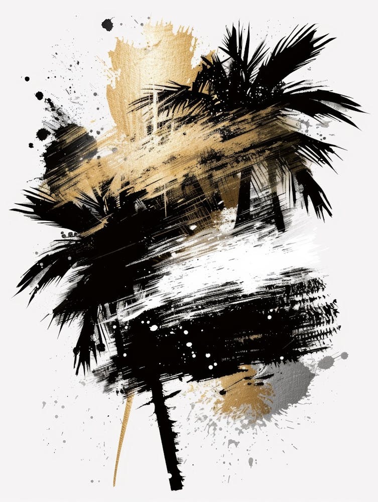 Palm Trees Painting