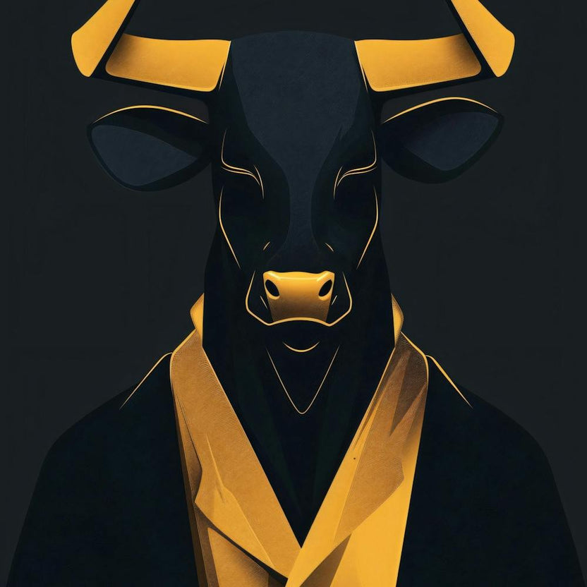 Bull With Horns