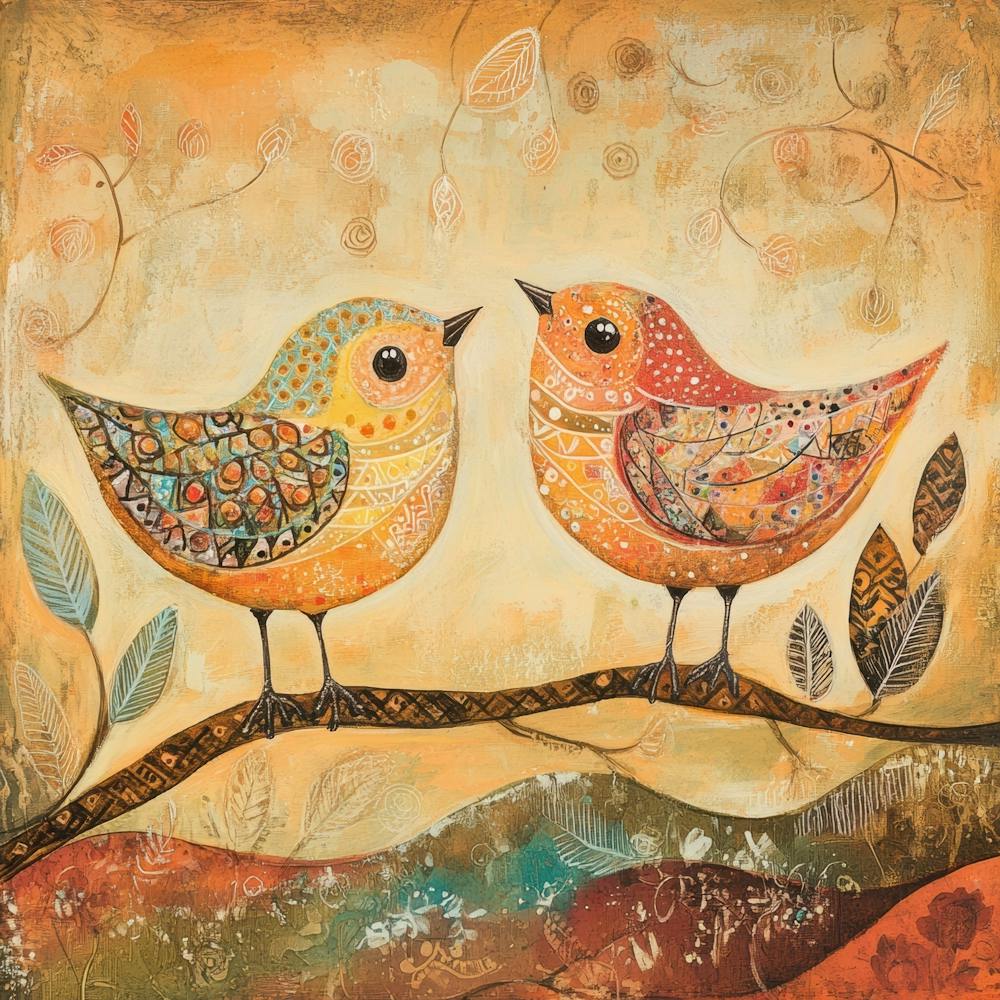 Birds On A Branch 9