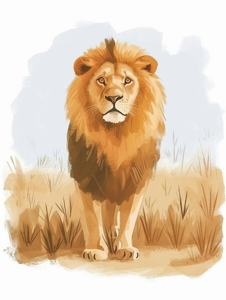 Barbary Lion Hunting 4