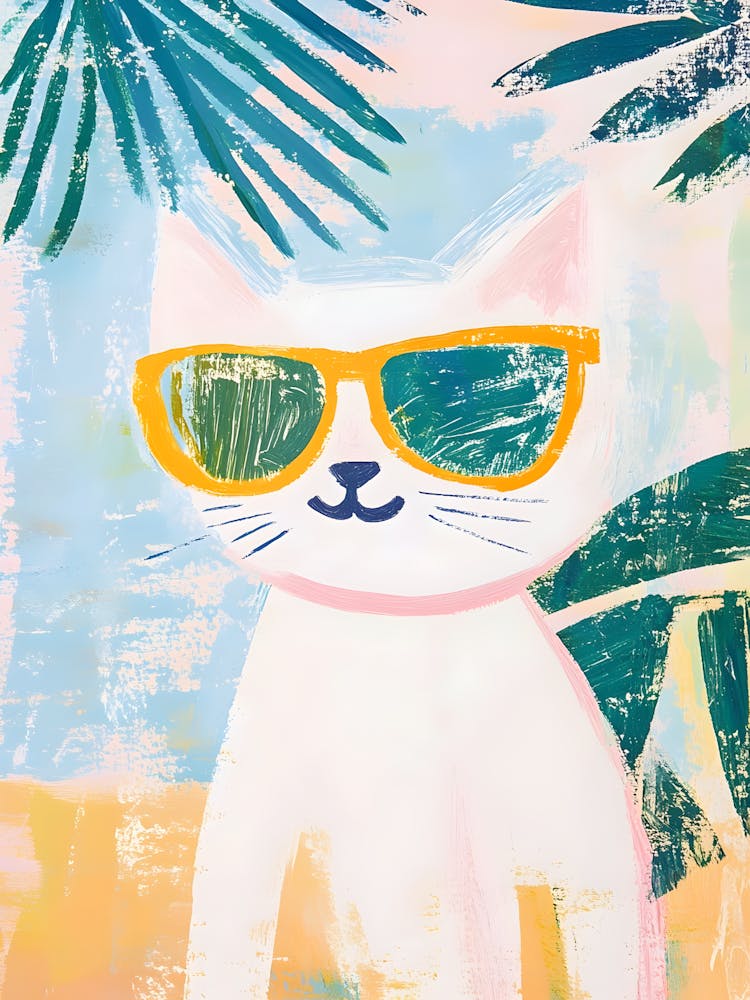 Cat With Sunglasses 2
