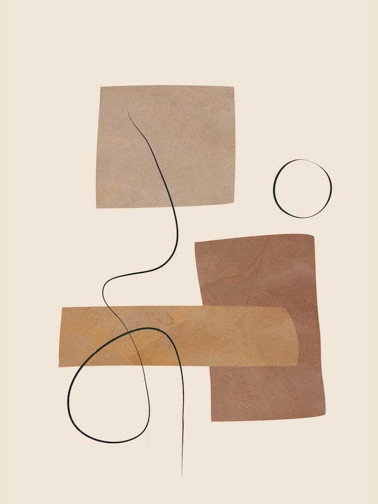 Minimal Abstract Shapes No 62