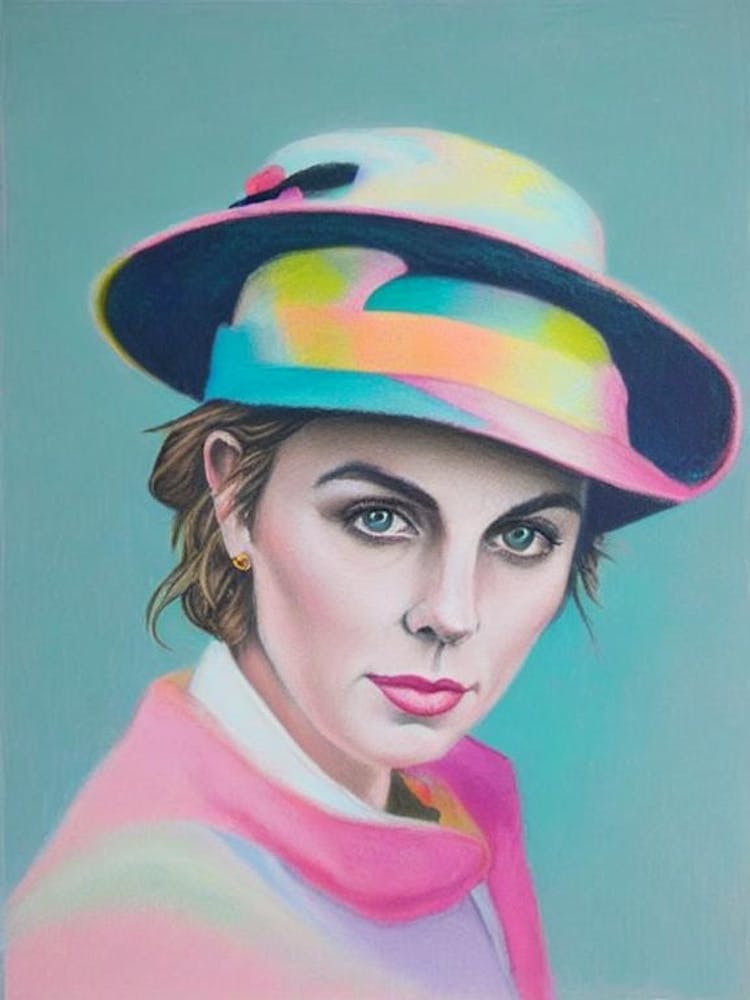Brandi Carlile Colourful Illustration