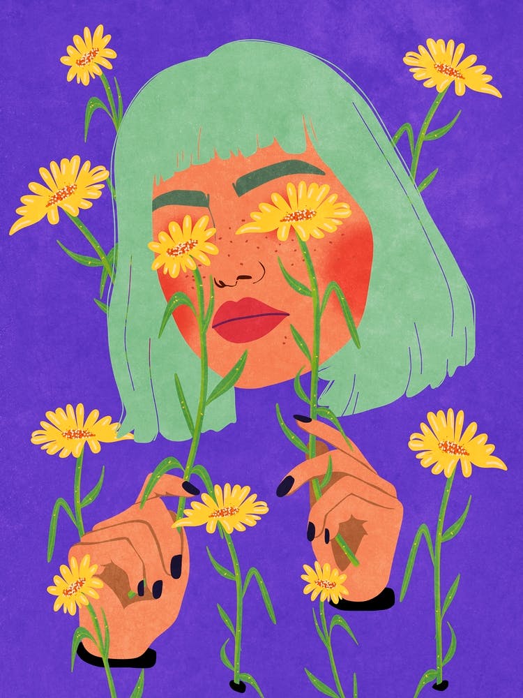 Girl wanna bloom so she did