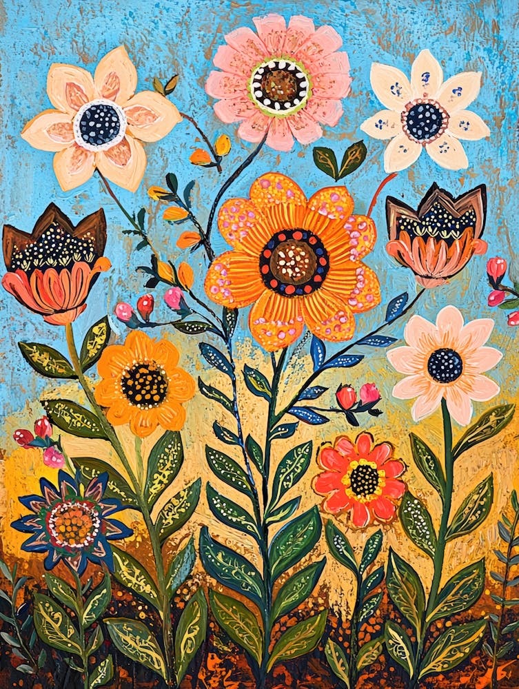 Flowers In Bloom