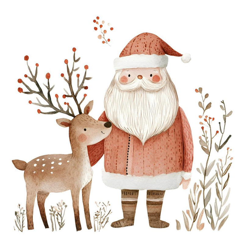 Festive Hand Painted Christmas Decoration ? Nordic Winter