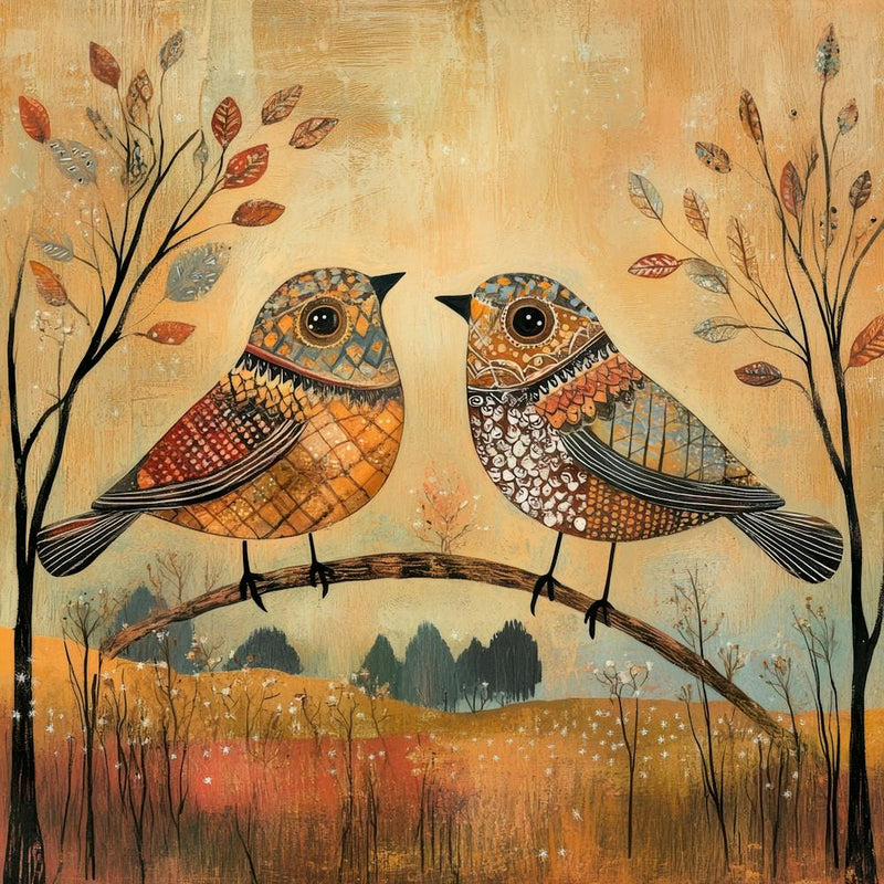 Birds On A Branch 8