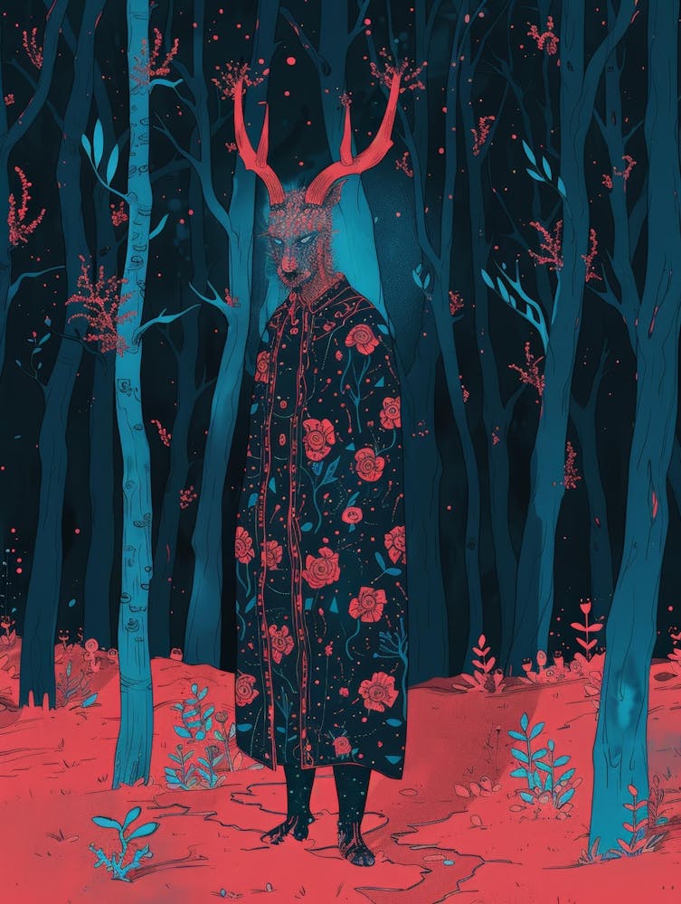 Deer In The Woods 3
