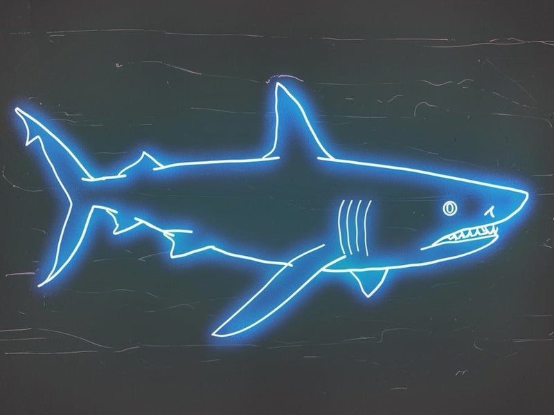 Neon Goblin Shark 1