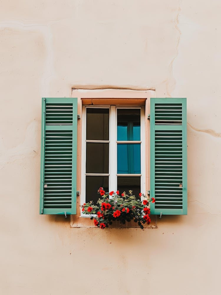 Window With Shutters