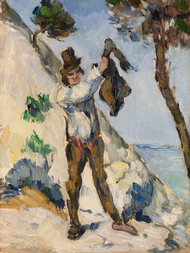 Man With A Vest, Paul Cézanne