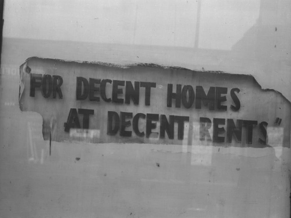 Sign In African American Section Of Chicago, Illinois By Russell Lee 1