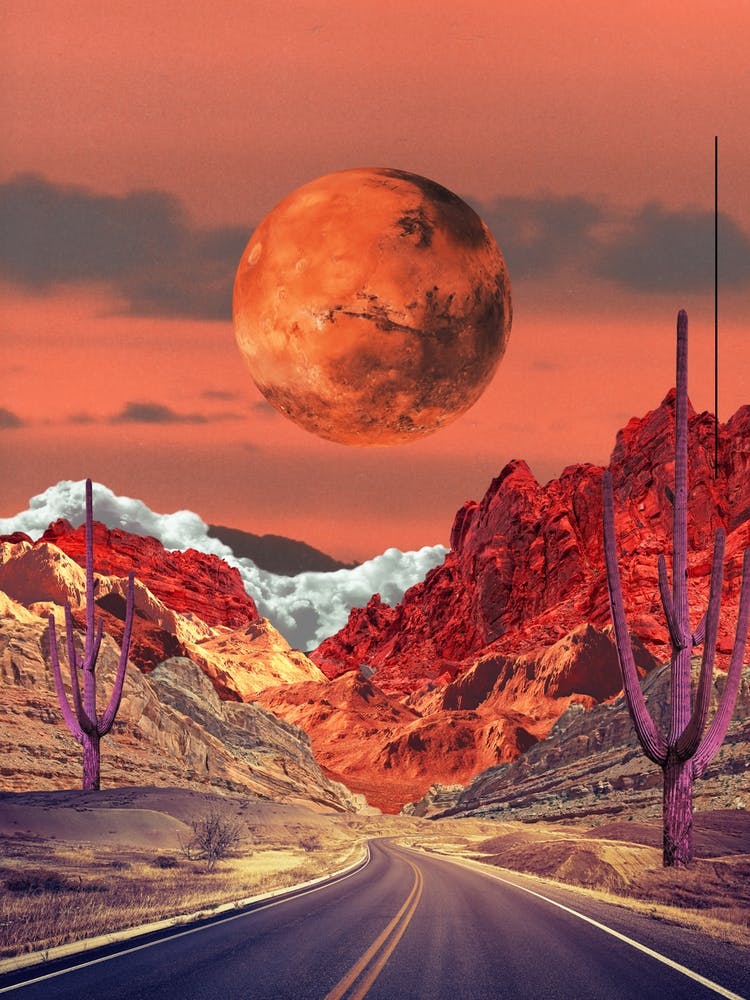 Richtung Mars