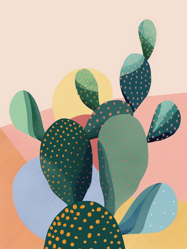 Acanthocalycium Cactus Minimalist 2