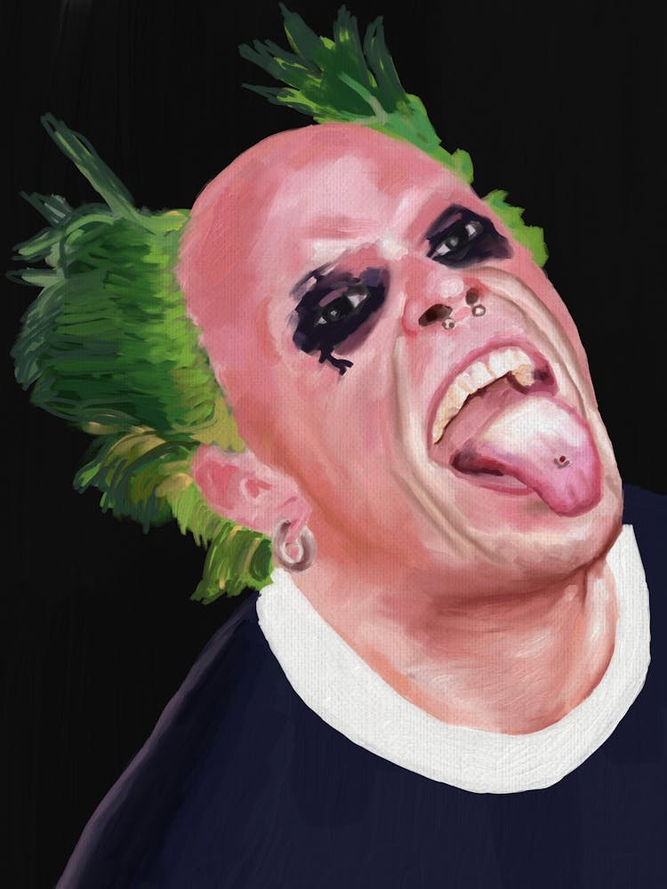 Keith Flint of The Prodigy