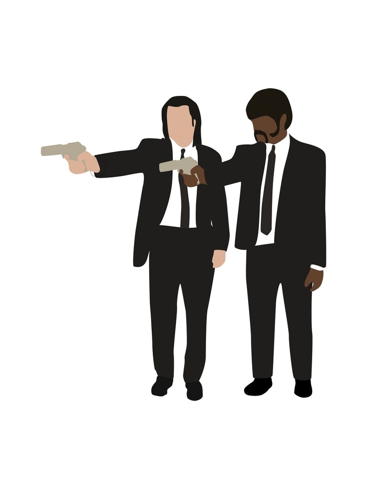 Pulp Fiction Gun Scene