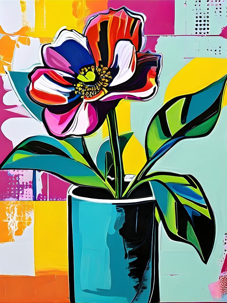 Flower In A Pot