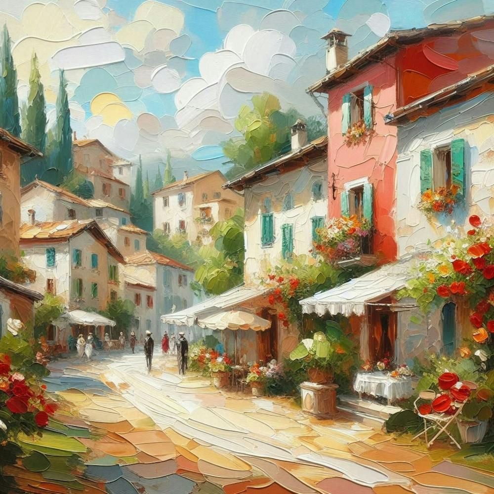 Italian Village Street