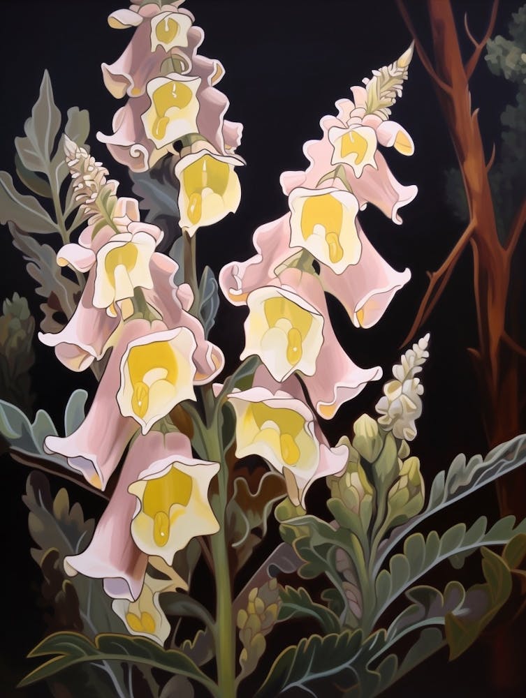 Peinture florale Digitale 2