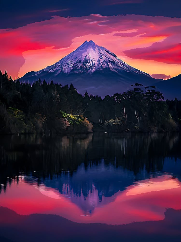 Mount Taranaki, New Zealand