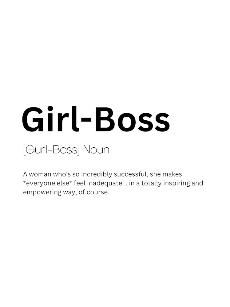 Girl Boss Definition Meaning
