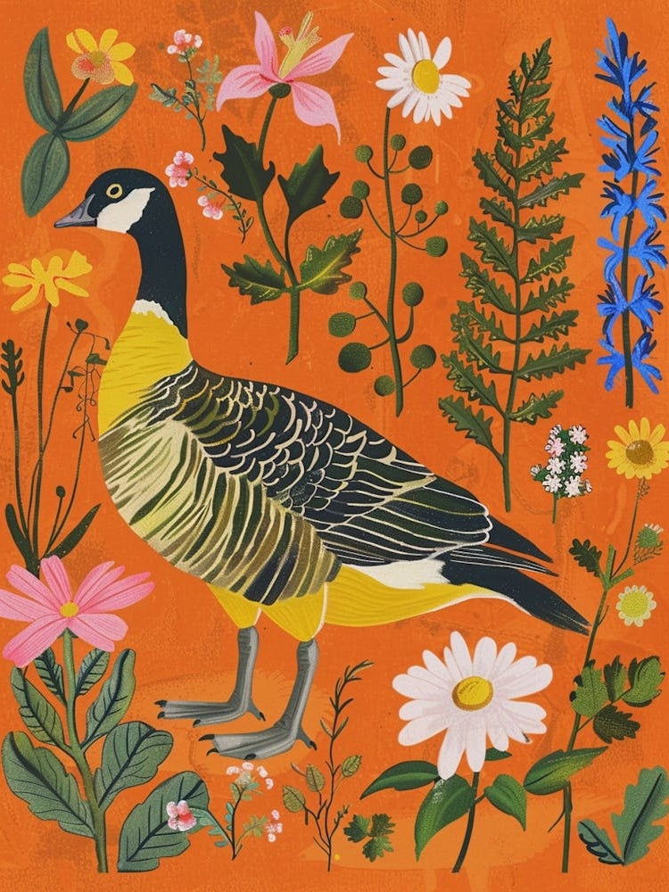 Spring Birds Goose 4