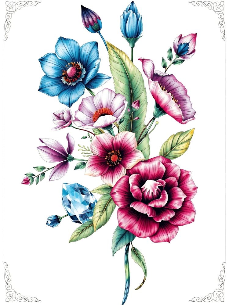 Bouquet Of Flowers 11