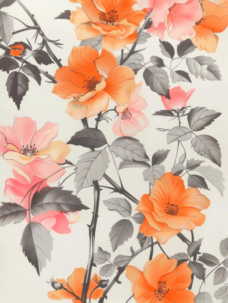 Orange Roses