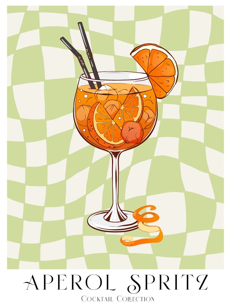 Aperol Spritz Cocktail
