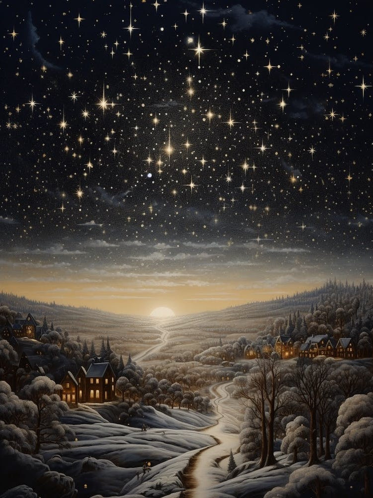 Winter Night Scape 5