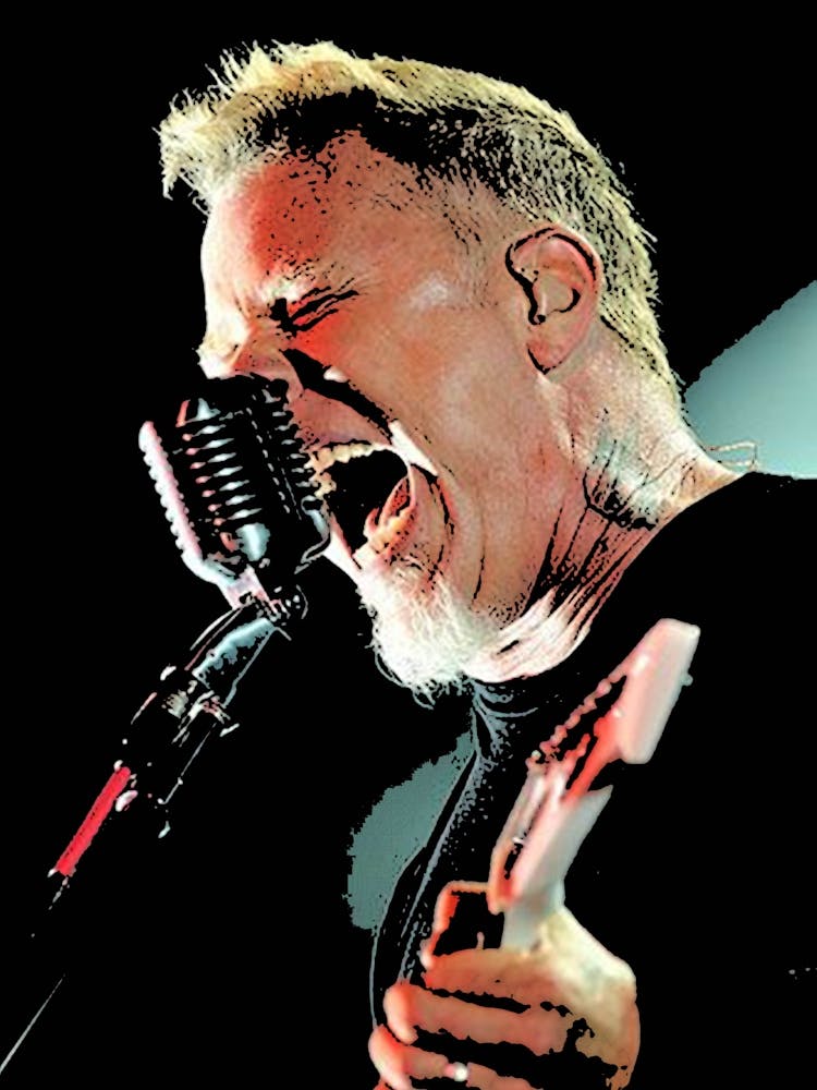 James Hetfield Metallichead Bandmusik 29