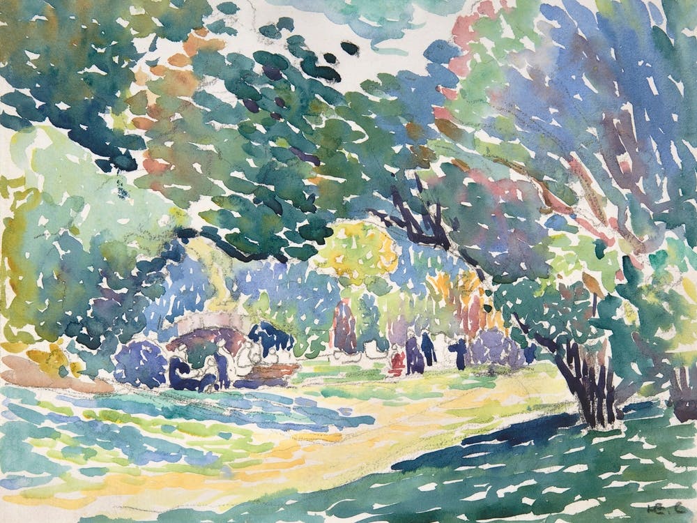 Landscape (1904), Henri Edmond Cross