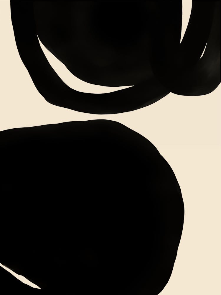 Black And Beige Circles
